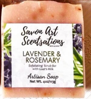 Lavender & Rosemary 2oz soap bar